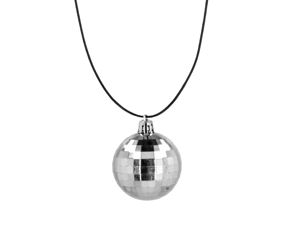 Zestaw Disco (diadem, okulary, naszyjnik, pierścionek i kolczyki)